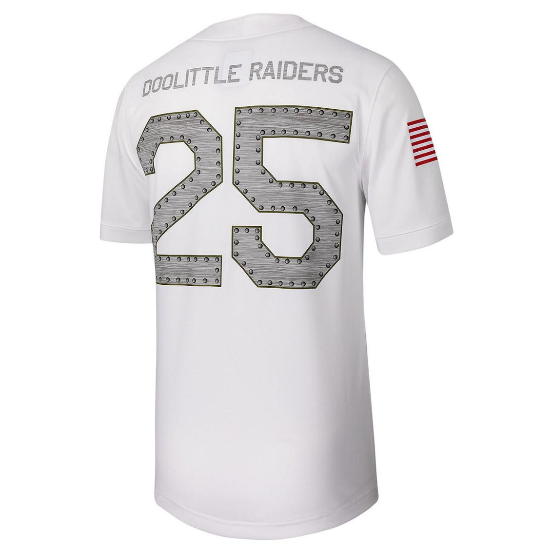 Nike Men's #25 White Air Force Falcons Untouchable Football Replica Jersey - Image 4 of 4