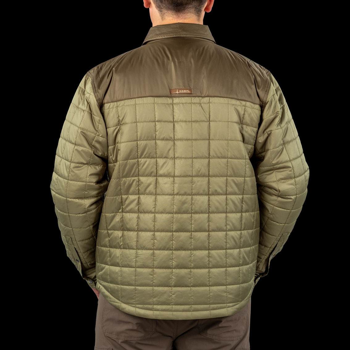 Habit Men's Quilted Shirtjacket - Image 4 of 5