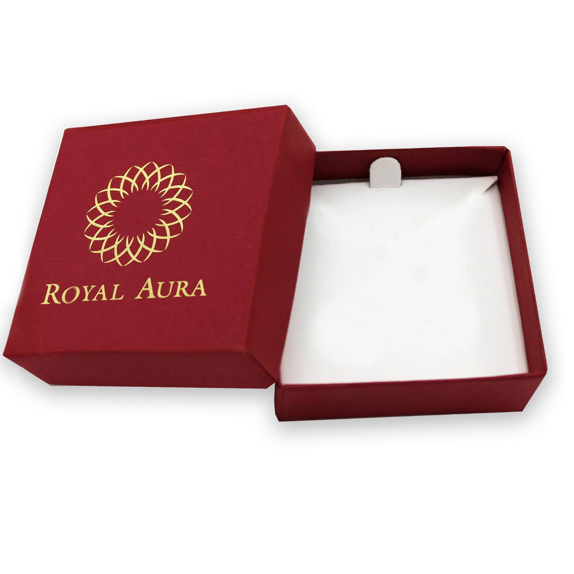 Royal Aura 14K White Gold 3/4CTW Diamond Drop Stud Earrings - Image 5 of 5