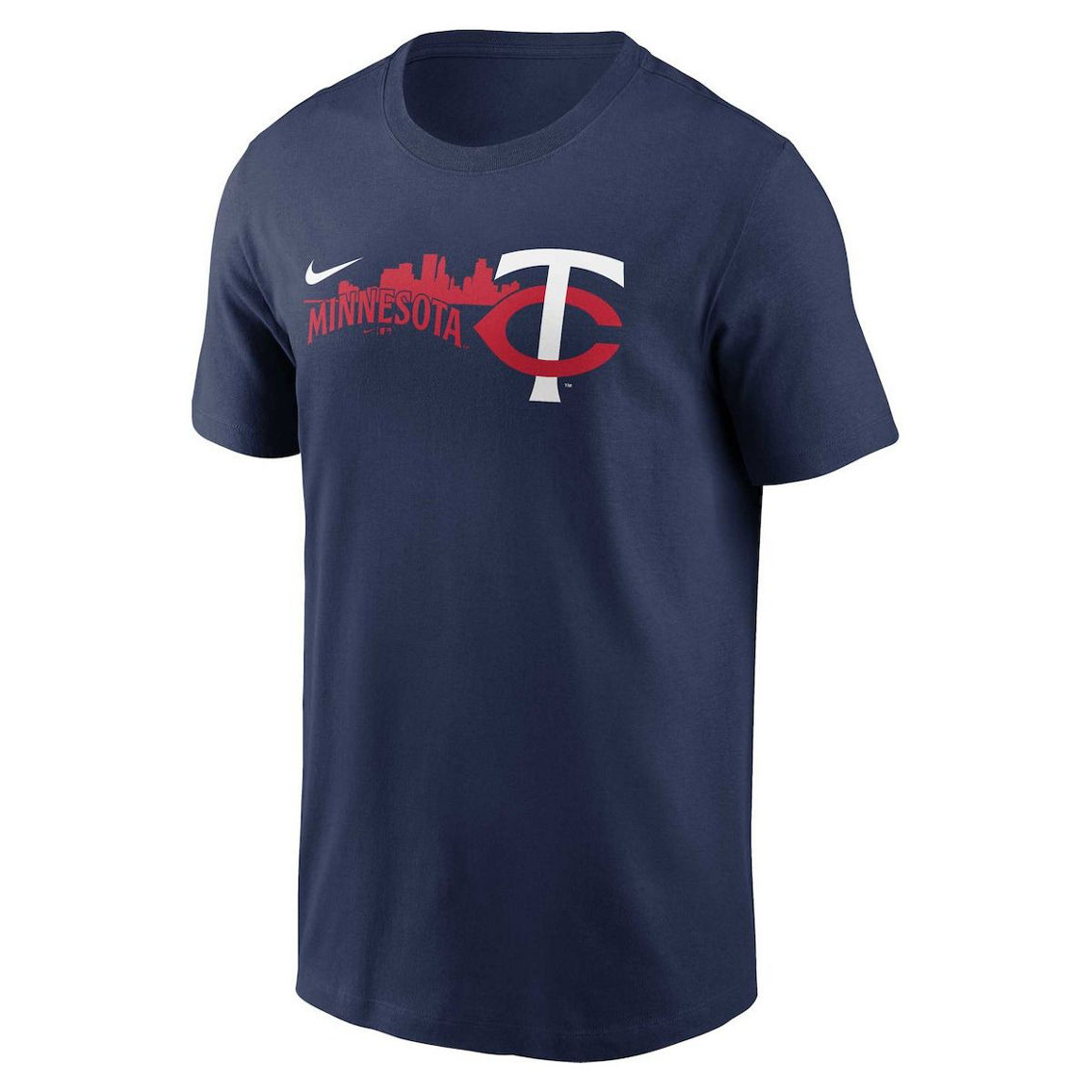 Nike Men's Navy Minnesota Twins Local Team Skyline T-Shirt - Image 3 of 4