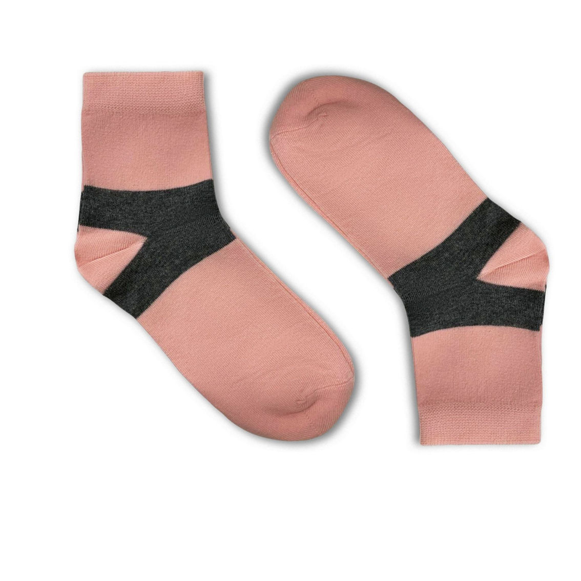 LECHERY Heel-stripe Pattern Cotton Socks - Image 2 of 4