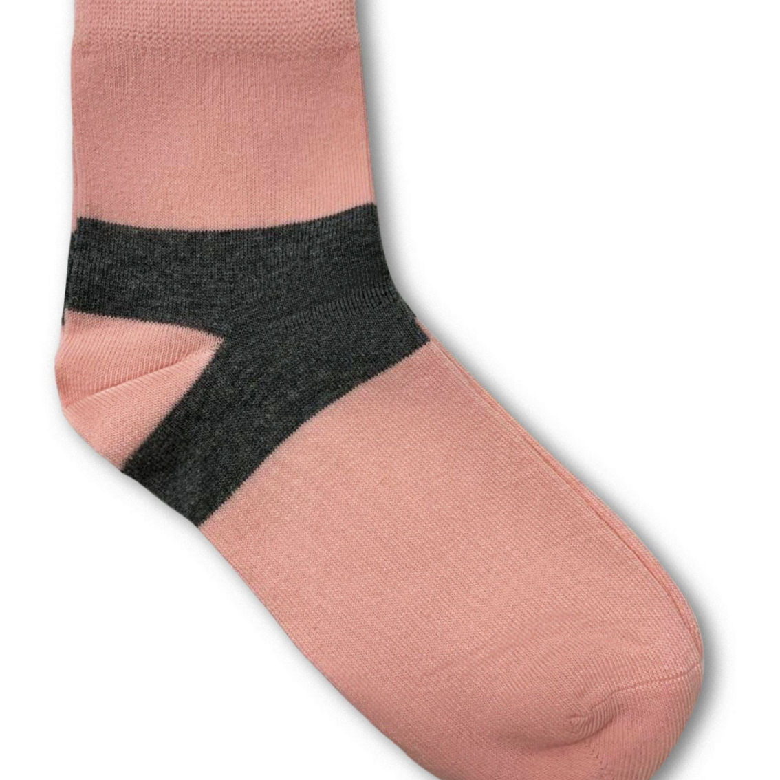 LECHERY Heel-stripe Pattern Cotton Socks - Image 3 of 4