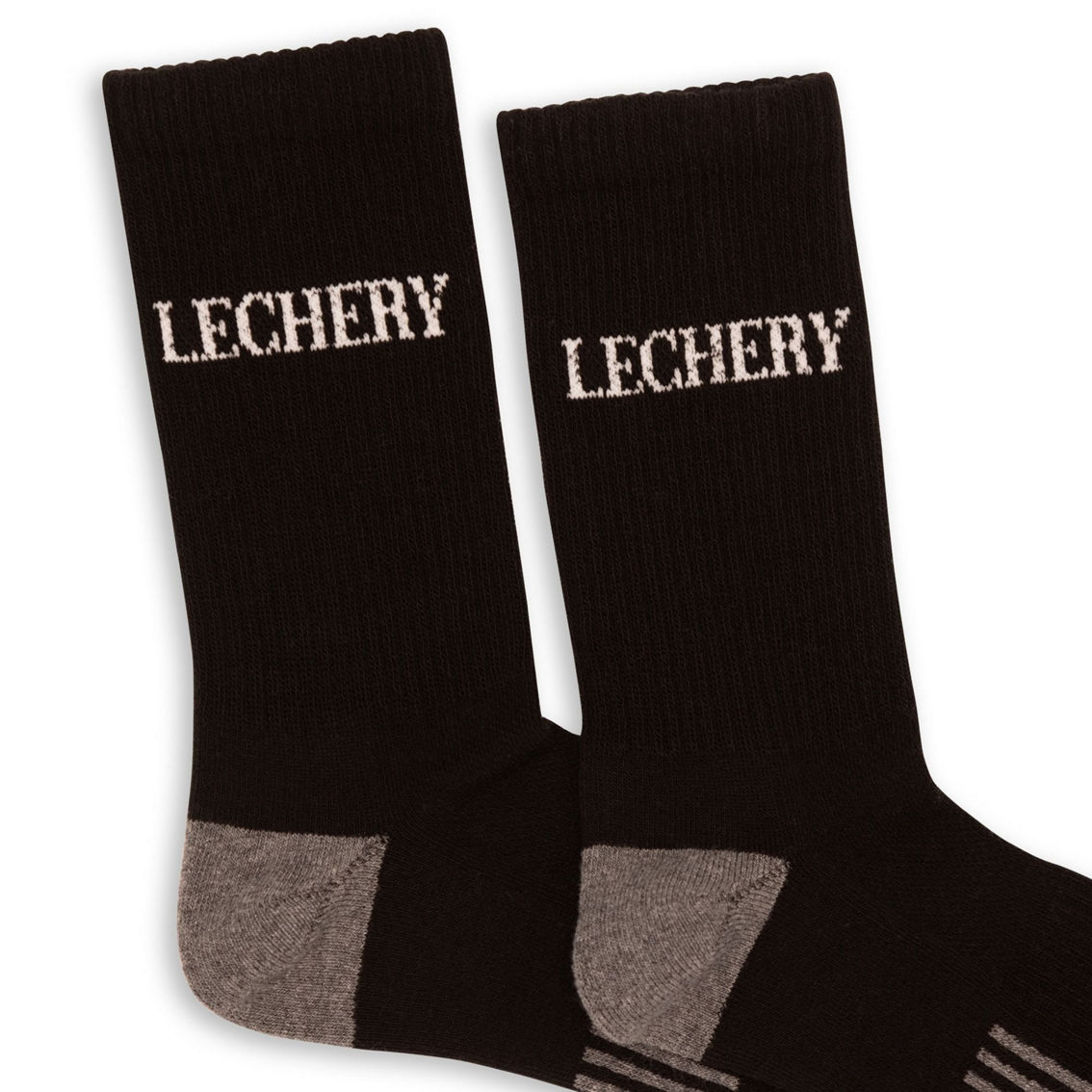 LECHERY Unisex Sports Crew Socks - Image 3 of 4