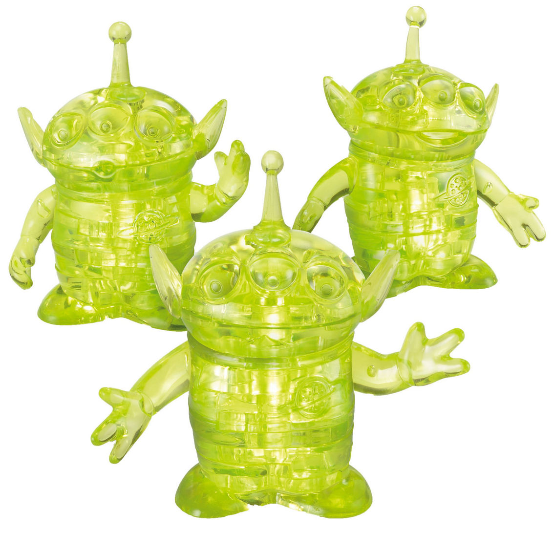 BePuzzled 3D Crystal Puzzle - Disney Toy Story 4 - Aliens: 51 Pcs - Image 2 of 2