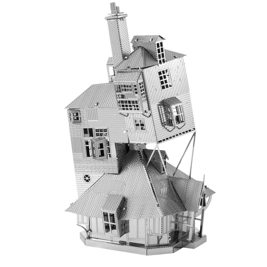 Fascinations Metal Earth 3D Model Kit - Harry Potter The Burrow Weasley Family Home - Image 2 of 5