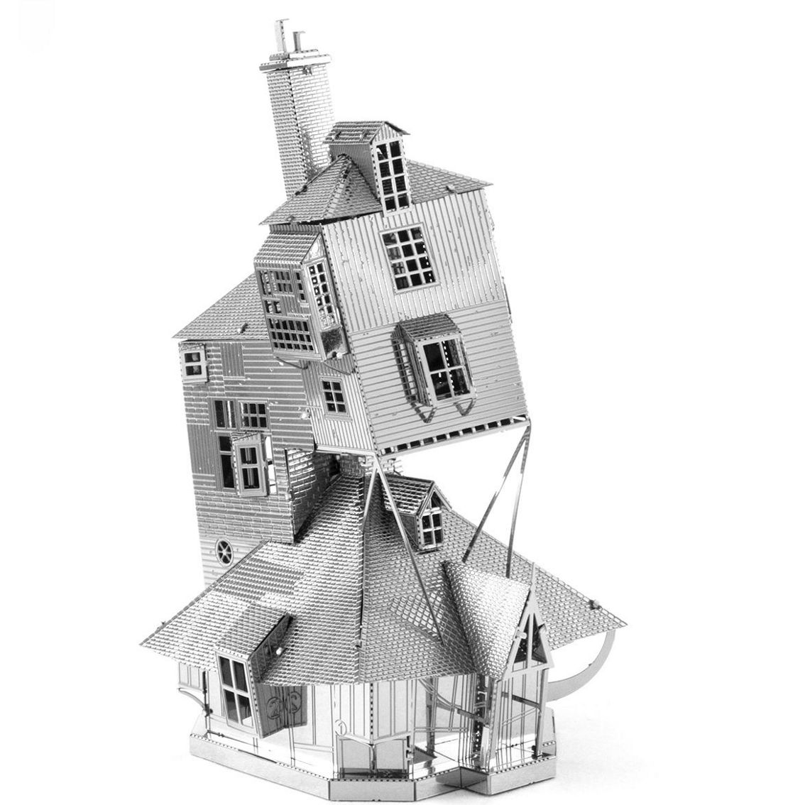 Fascinations Metal Earth 3D Model Kit - Harry Potter The Burrow Weasley Family Home - Image 3 of 5
