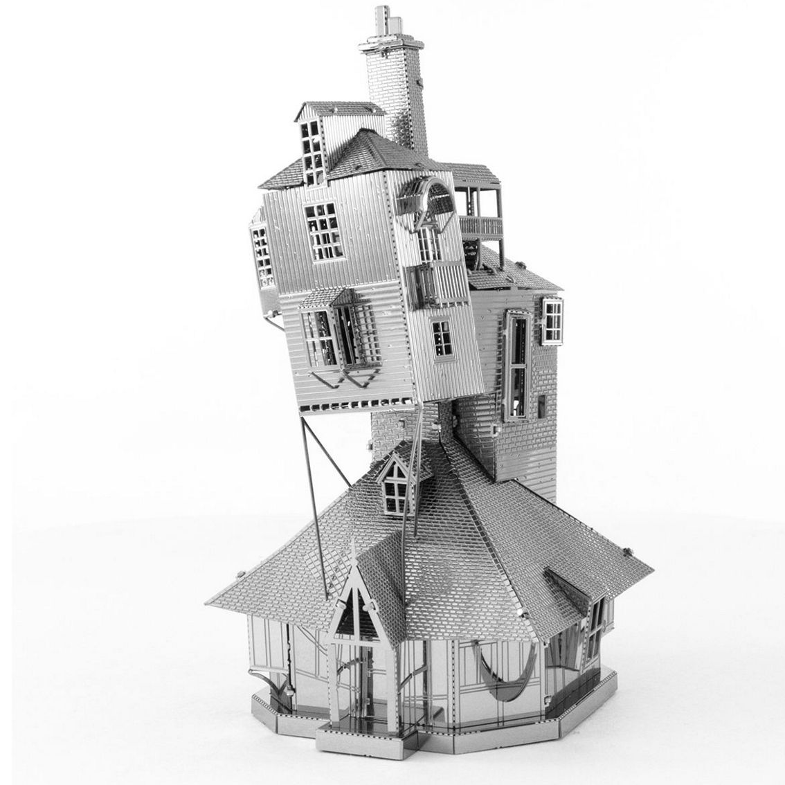 Fascinations Metal Earth 3D Model Kit - Harry Potter The Burrow Weasley Family Home - Image 4 of 5
