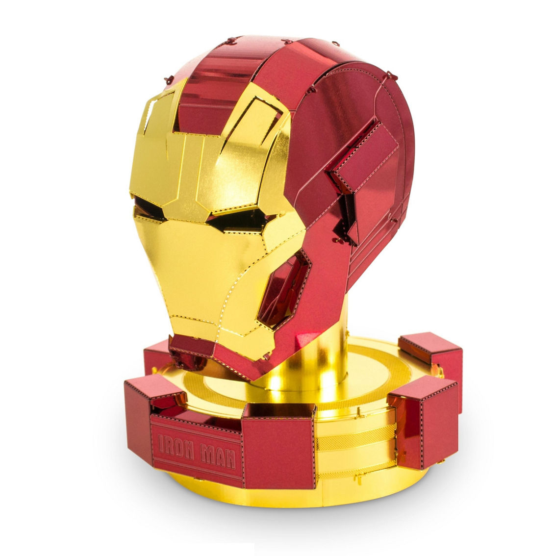 Fascinations Metal Earth 3D Model Kit - Marvel Avengers Iron Man Mark 45 Helmet - Image 2 of 2