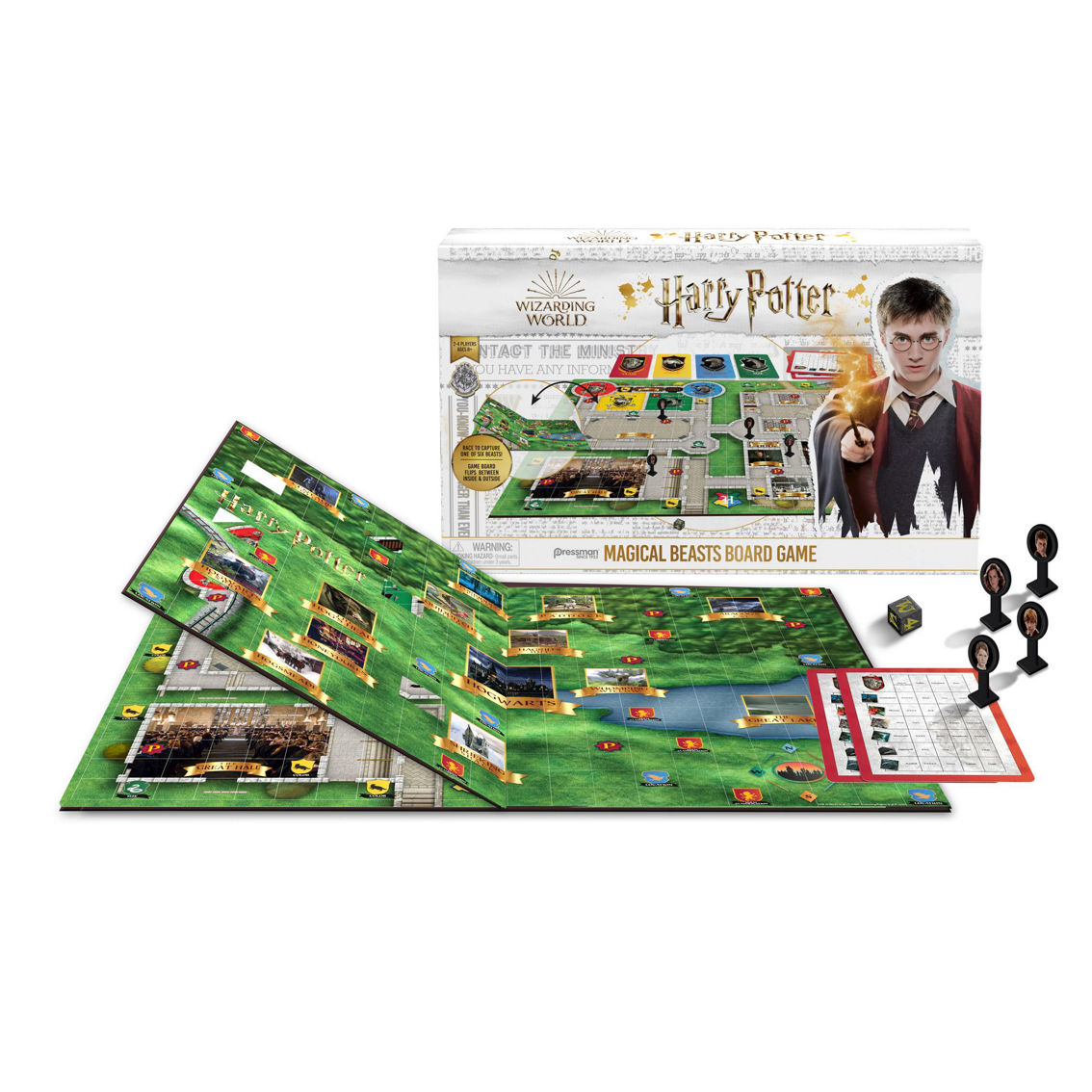 Pressman Toy Harry Potter Magical Beasts Board Game - Image 2 of 5
