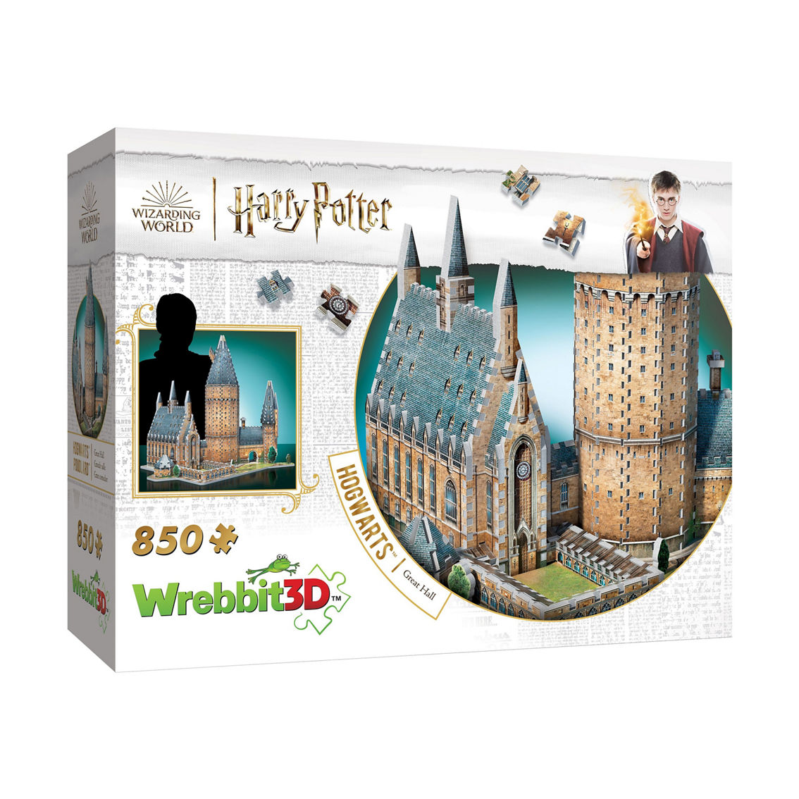 Wrebbit Harry Potter Hogwarts Castle - 2 3D Puzzles: Great Hall and Astronomy Tower - Image 4 of 5