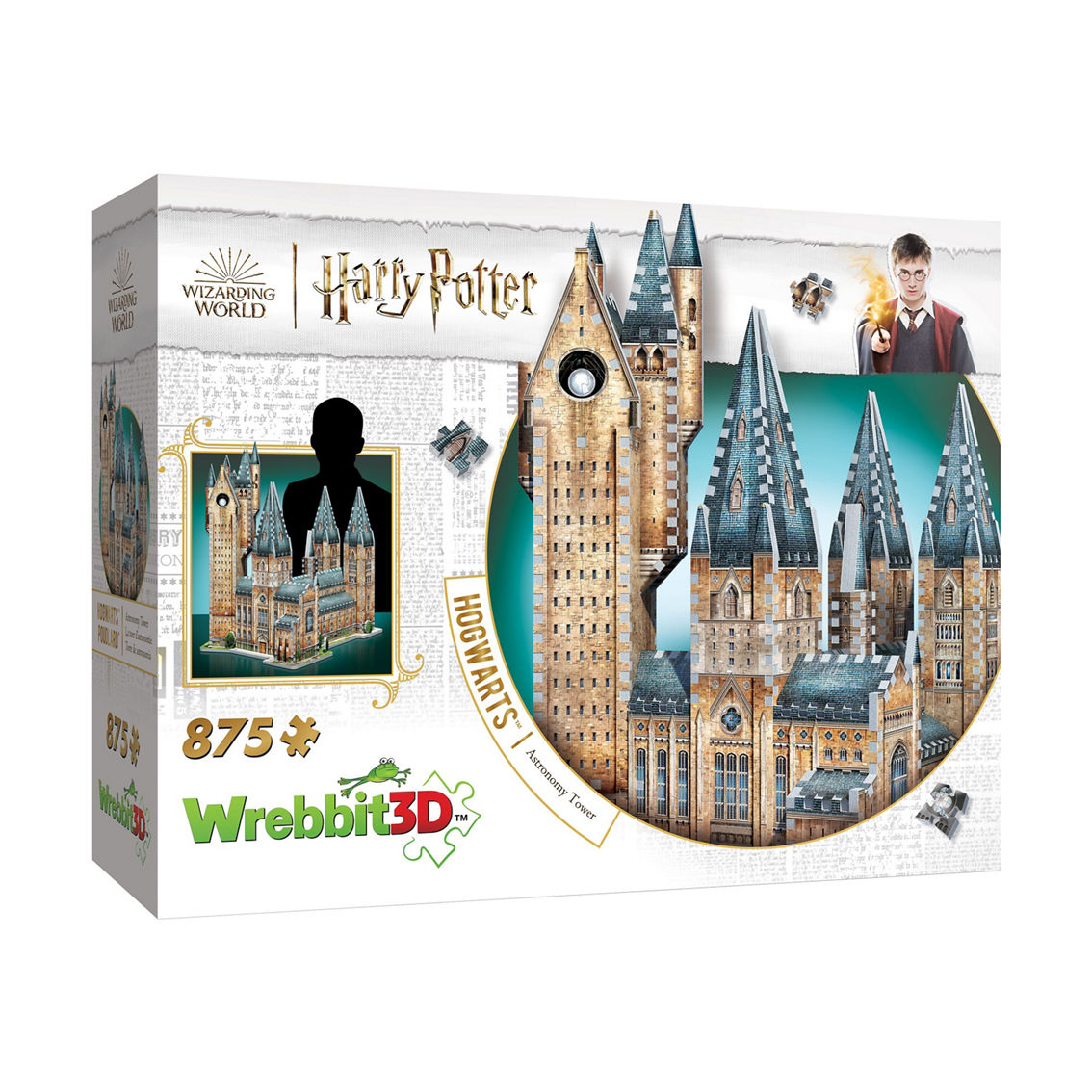 Wrebbit Harry Potter Hogwarts Castle - 2 3D Puzzles: Great Hall and Astronomy Tower - Image 5 of 5