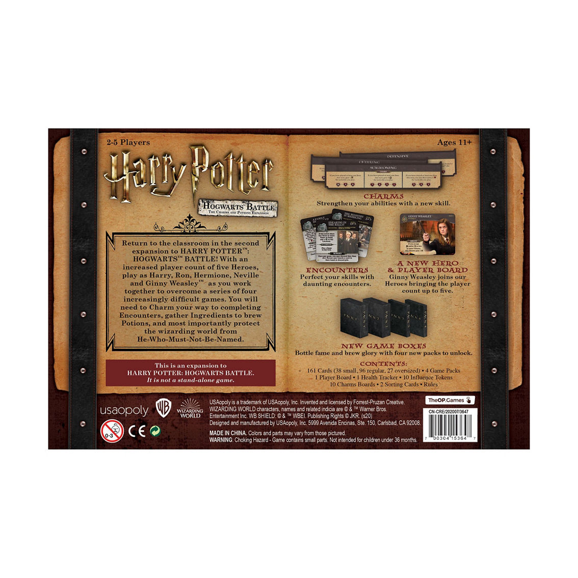 USAopoly Harry Potter Hogwarts Battle: The Charms and Potions Expansion - Image 3 of 5