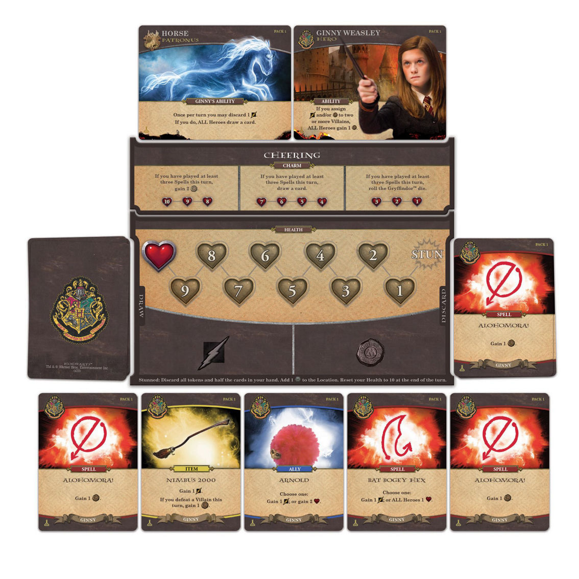 USAopoly Harry Potter Hogwarts Battle: The Charms and Potions Expansion - Image 5 of 5