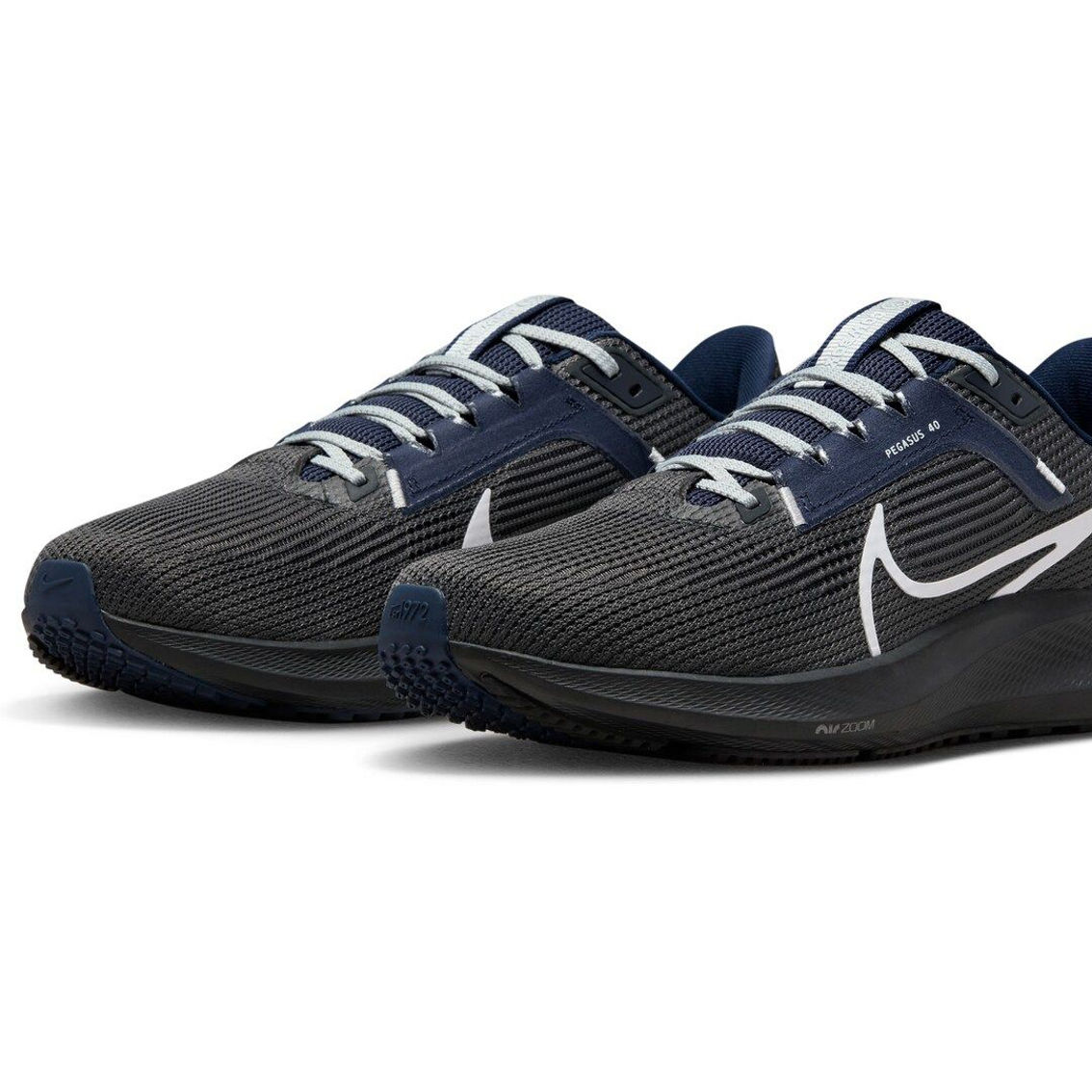 Nike Unisex Anthracite Dallas Cowboys Zoom Pegasus 40 Running Shoe - Image 4 of 4