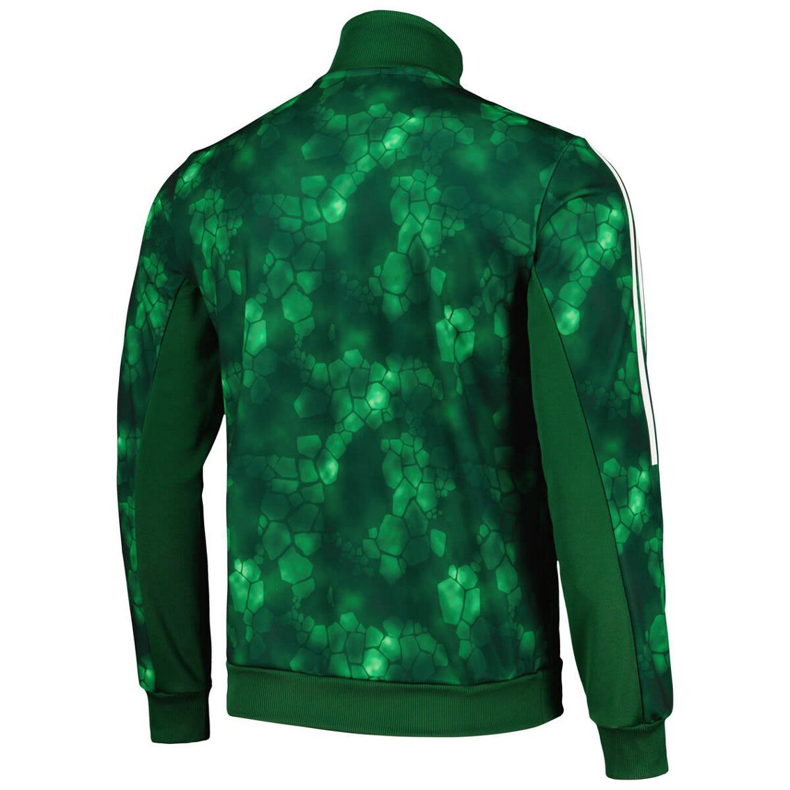 adidas Men's Green Celtic Lifestyle Full-Zip Track Top - Image 4 of 4