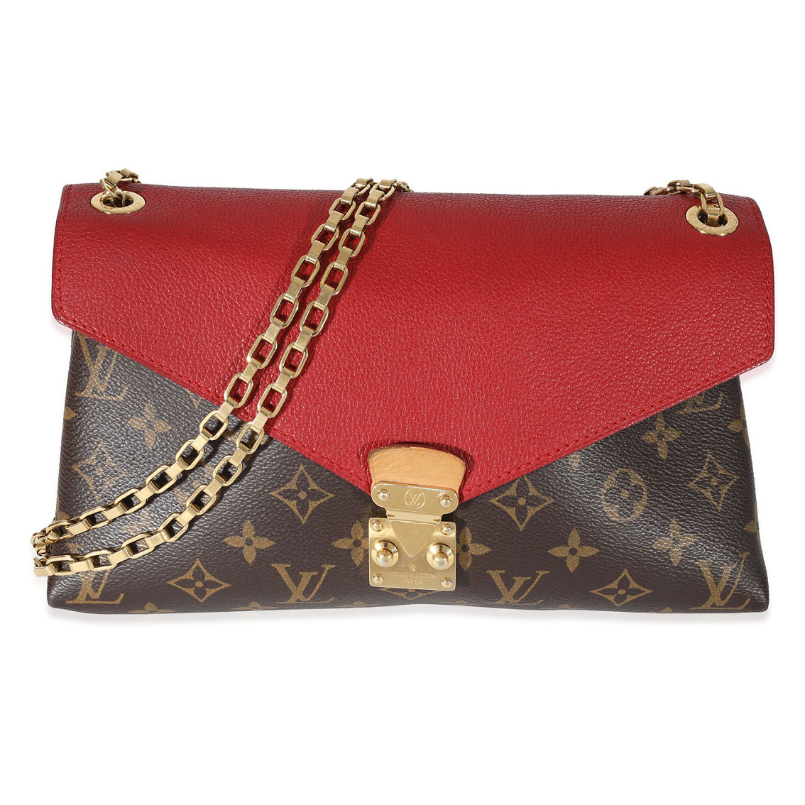 Louis Vuitton Cherry Monogram Canvas Pallas Chain Bag Pre-owned ...
