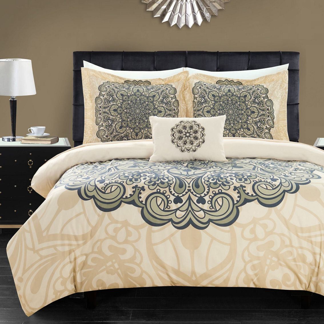 Chic Home Palmer 8pc Comforter Set - Image 2 of 5