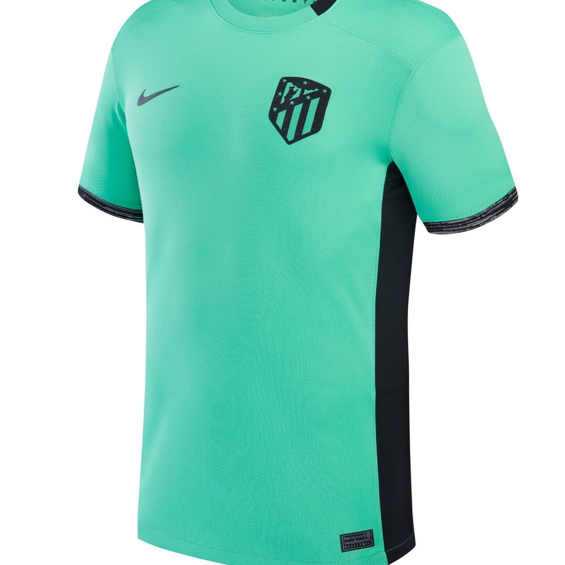 Nike Men's Green Atletico de Madrid 2023/24 Third Stadium Replica Jersey - Image 3 of 4