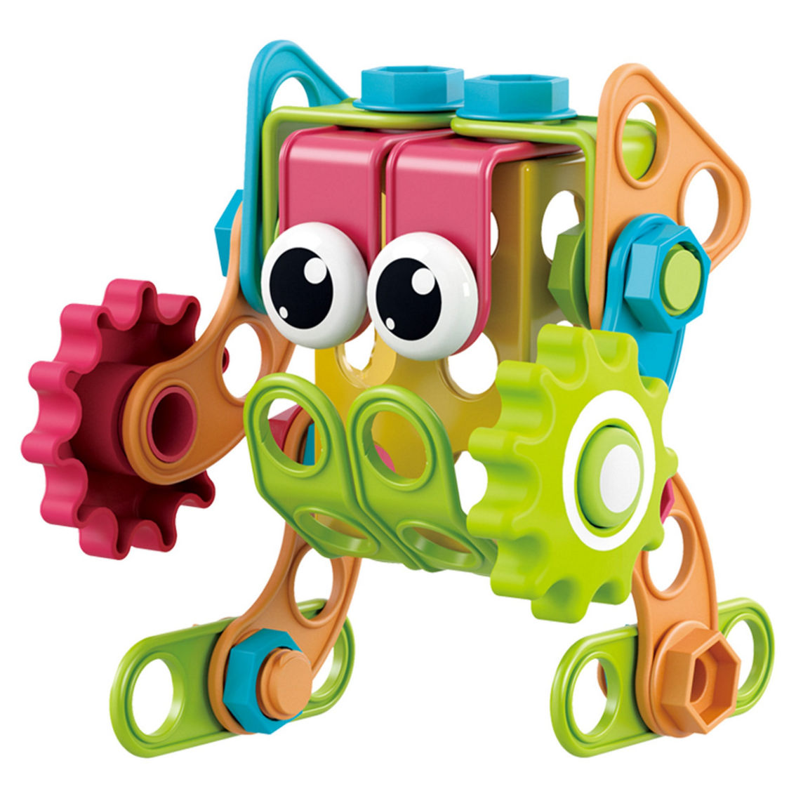 PicassoTiles® Engineering Construction Building Set, 250 Pieces - Image 3 of 5