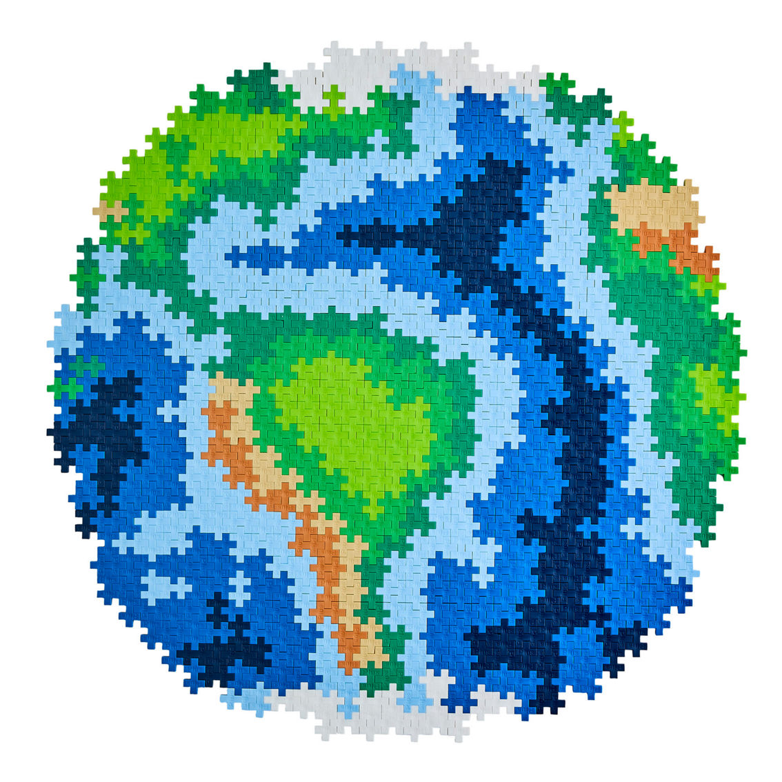Plus-Plus® Puzzle By Number® - 800 Piece Earth - Image 4 of 5