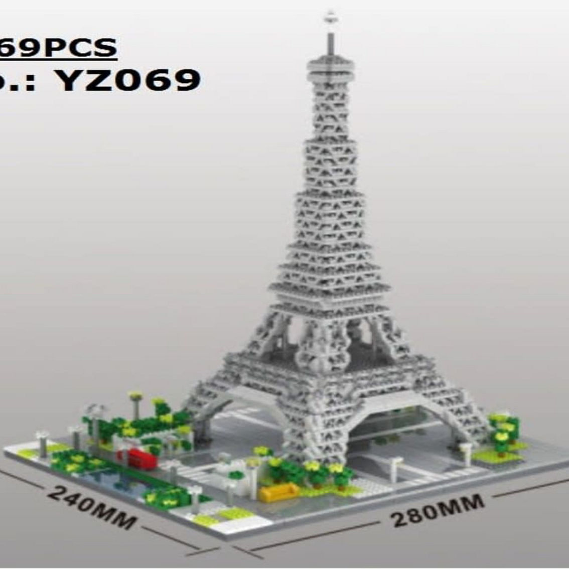 YZ069 Eiffel Tower of Paris - Image 4 of 5