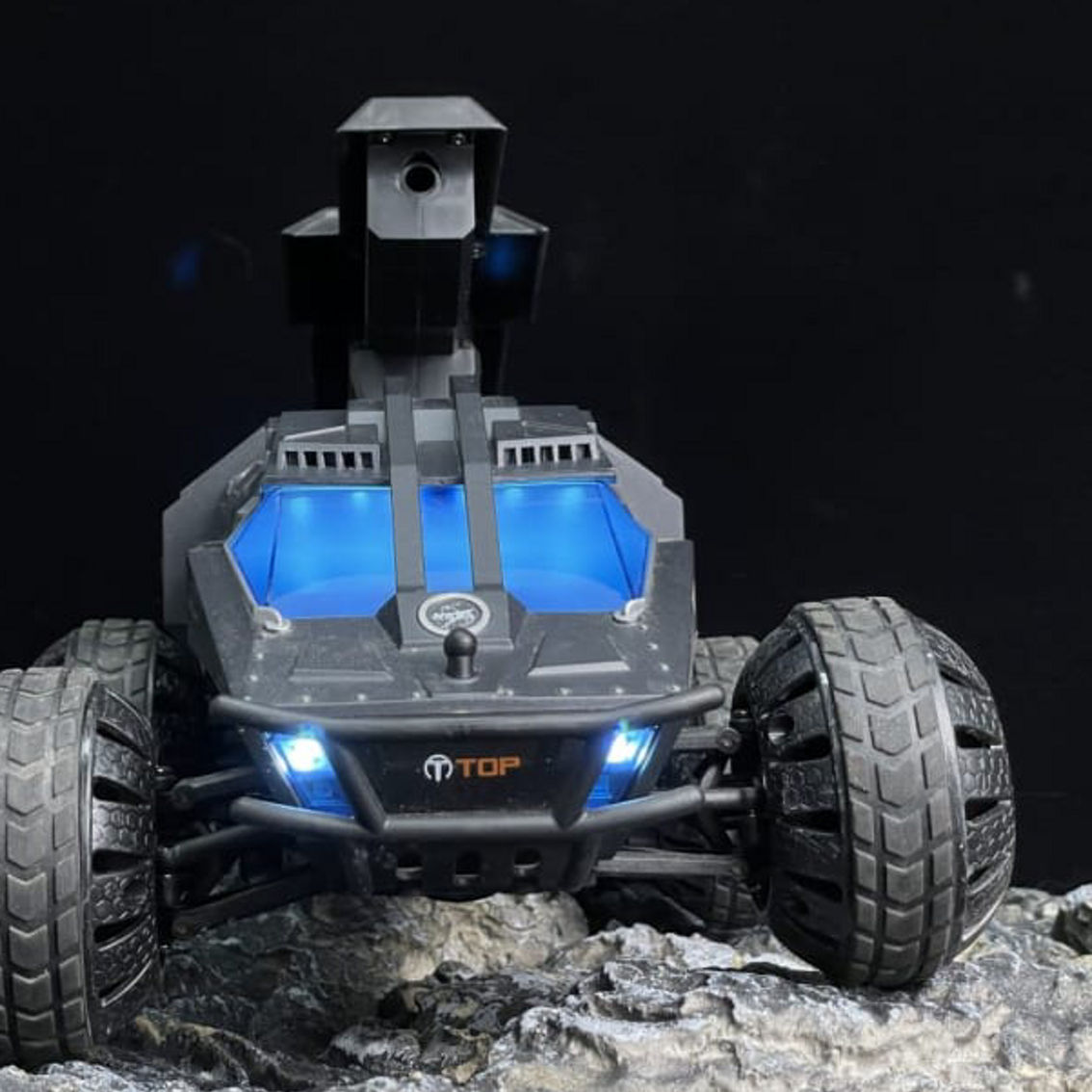 CIS-2065-G Mars rover 6WD truck with lights and shooting gun - Image 3 of 5