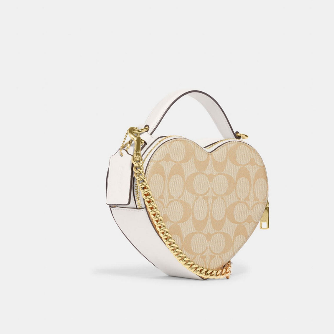 Coach Outlet Heart Crossbody In Signature Canvas - Image 2 of 2