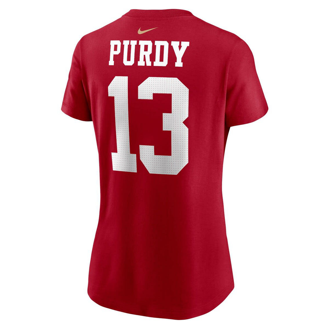 Nike Women's Brock Purdy Scarlet San Francisco 49ers Player Name & Number T-Shirt - Image 4 of 4