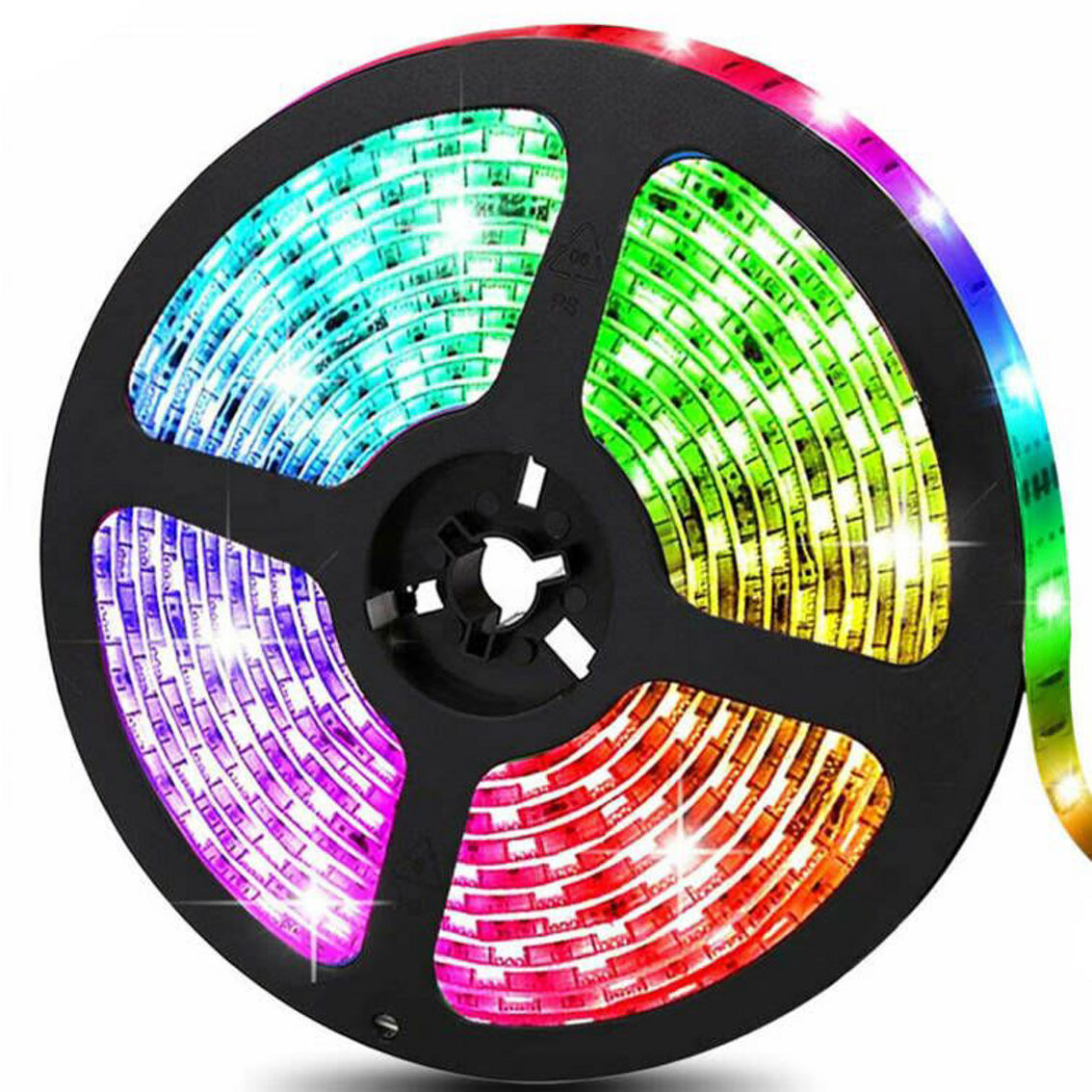 20FT LED Strip Lights, Colored USB TV Backlight with Remote, 16 Color Lights - Image 5 of 5