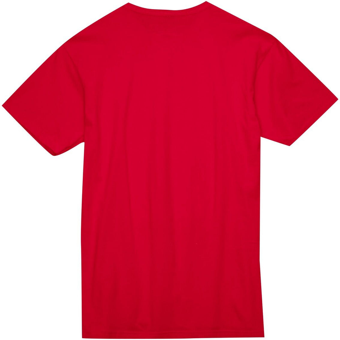 Mitchell & Ness Unisex Red Miami Heat Hardwood Classics MVP Throwback Logo T-Shirt - Image 4 of 4