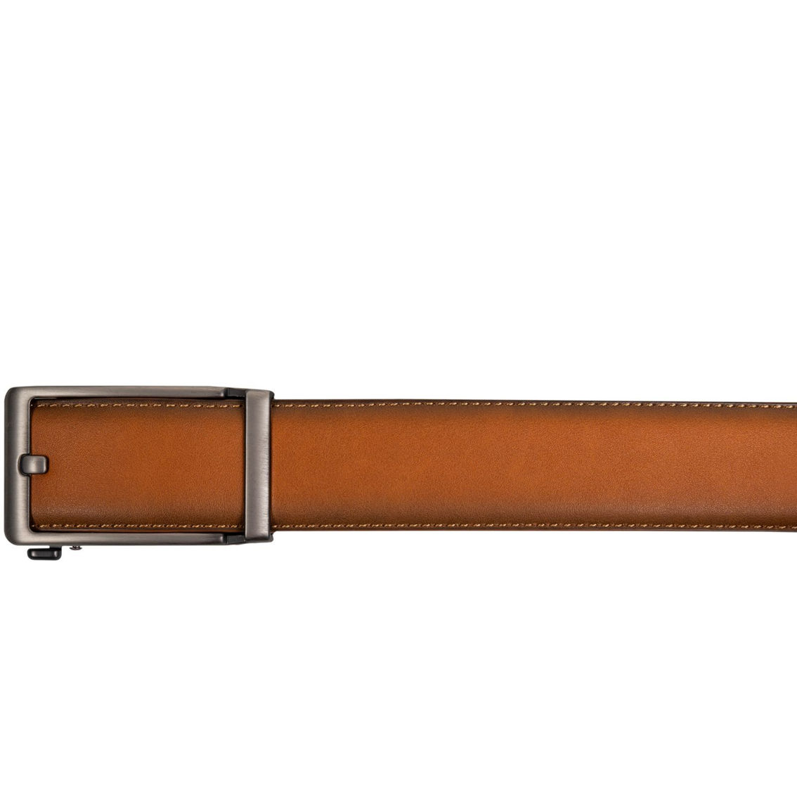 CHAMPS Men's Leather Automatic and Adjustable Belt, Tan - Image 2 of 5