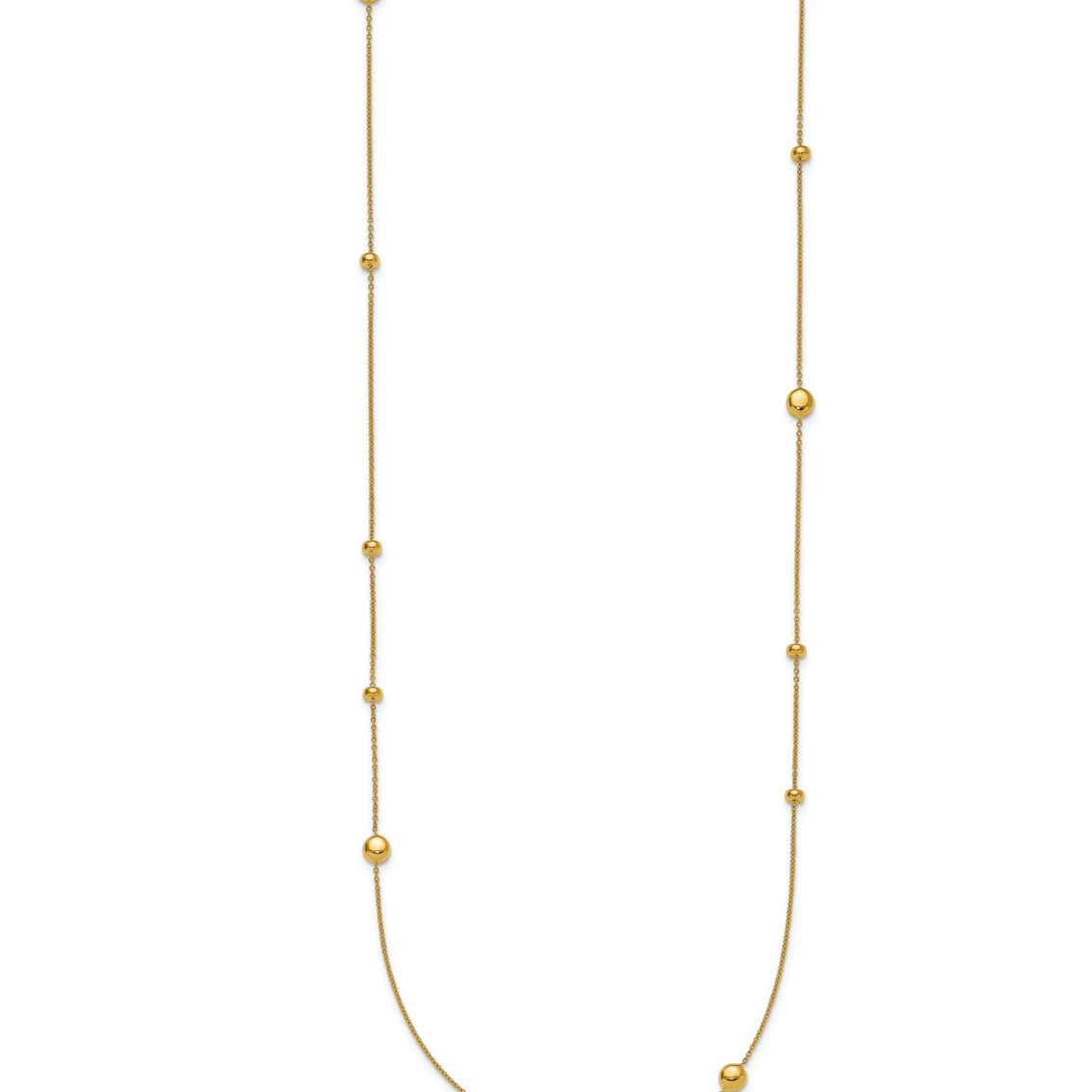 18K Gold Italian Elegance Chain Necklace - Image 2 of 5