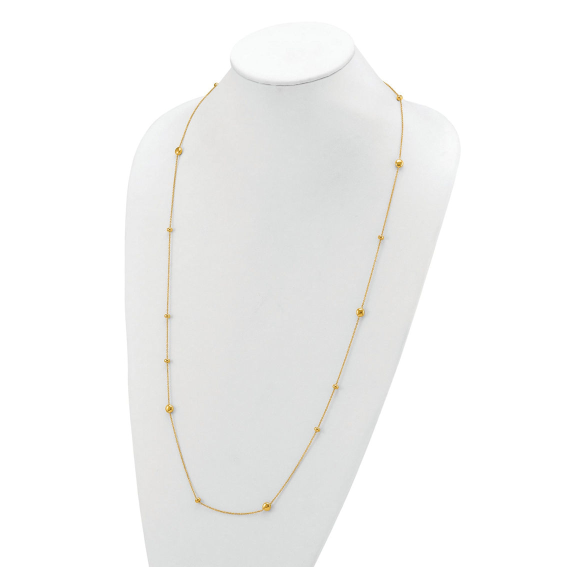 18K Gold Italian Elegance Chain Necklace - Image 4 of 5