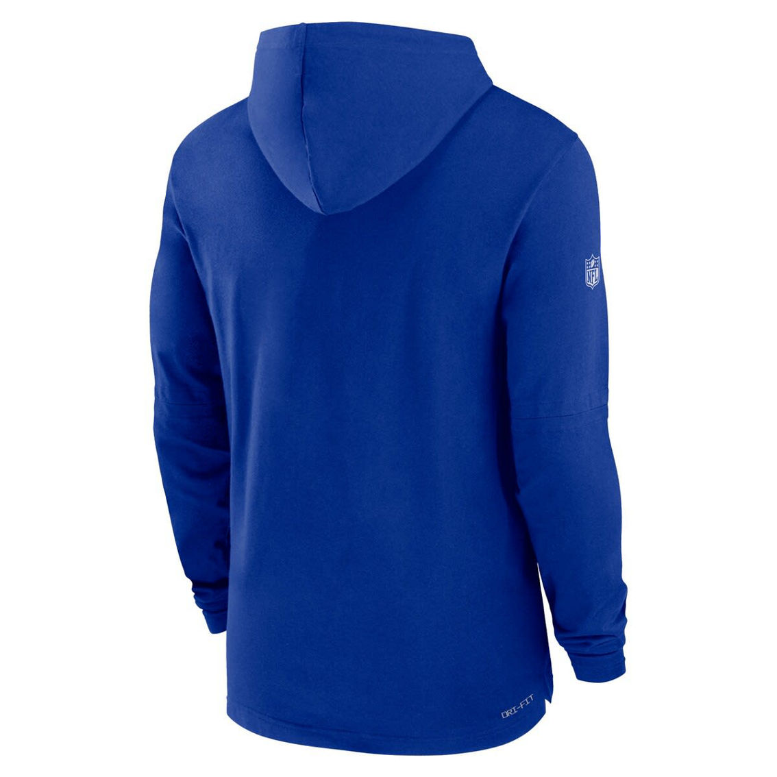 Nike Men's Royal Buffalo Bills Sideline Performance Long Sleeve Hoodie T-Shirt - Image 4 of 4