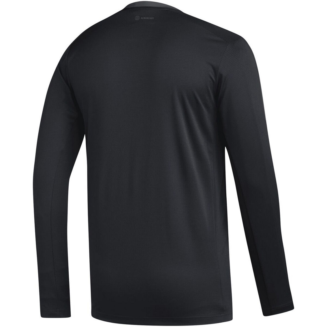 adidas Men's Black Vegas Golden Knights AEROREADY® Long Sleeve T-Shirt - Image 4 of 4