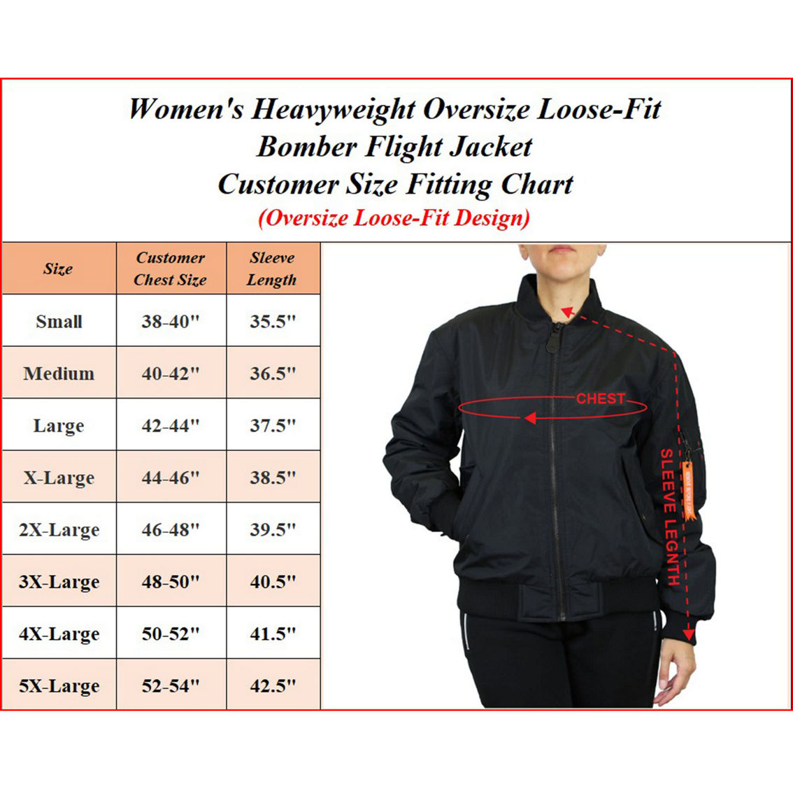 Spire By Galaxy Women's Loose Fit Flight Jacket - Image 2 of 2