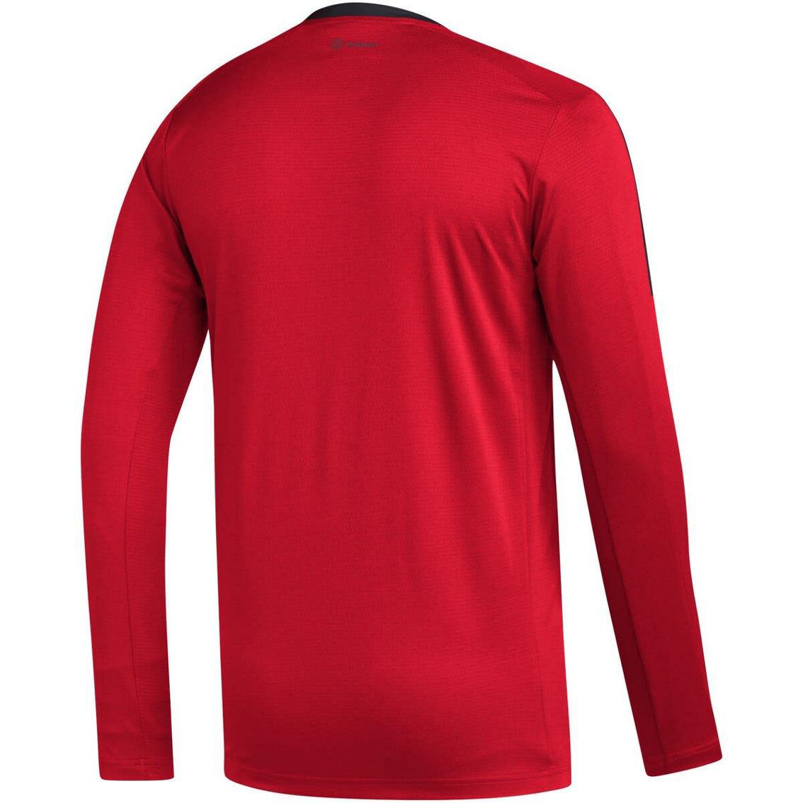 adidas Men's Red Chicago Blackhawks AEROREADY® Long Sleeve T-Shirt - Image 4 of 4