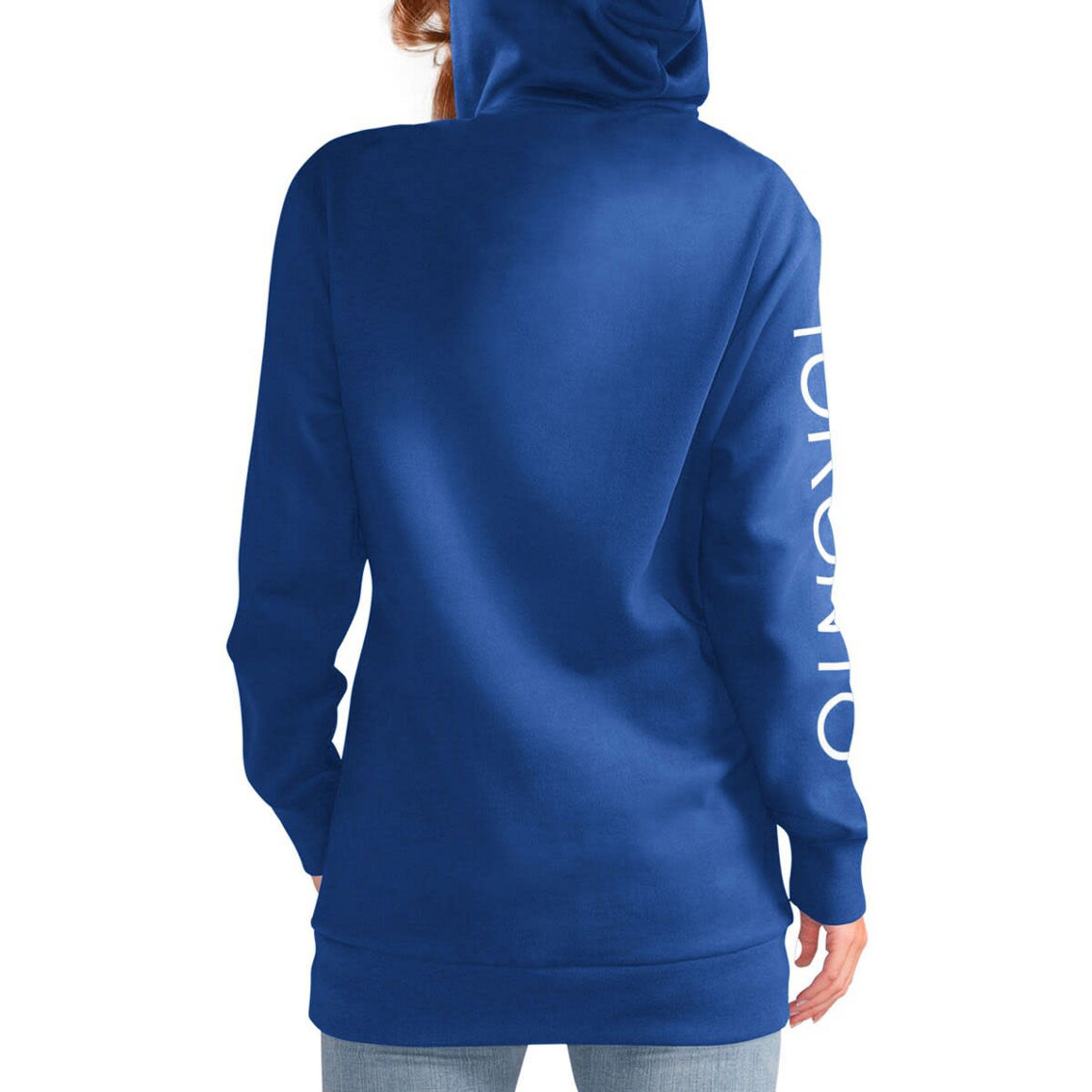 G-III 4Her by Carl Banks Women's Blue Toronto Maple Leafs Overtime Pullover Hoodie - Image 3 of 3