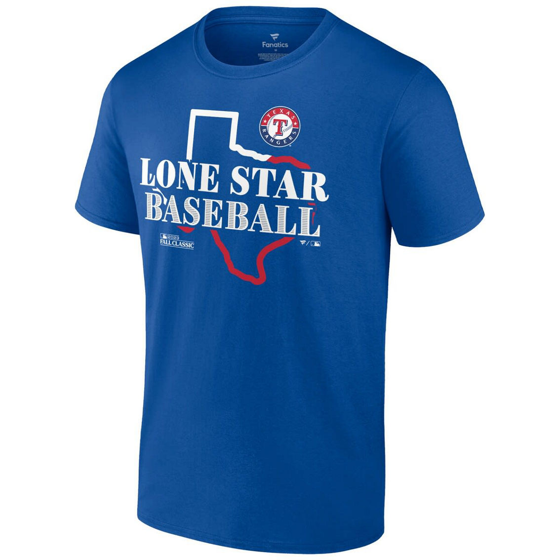 Fanatics Branded Men's Royal Texas Rangers 2023 World Series Hometown T-Shirt - Image 3 of 4