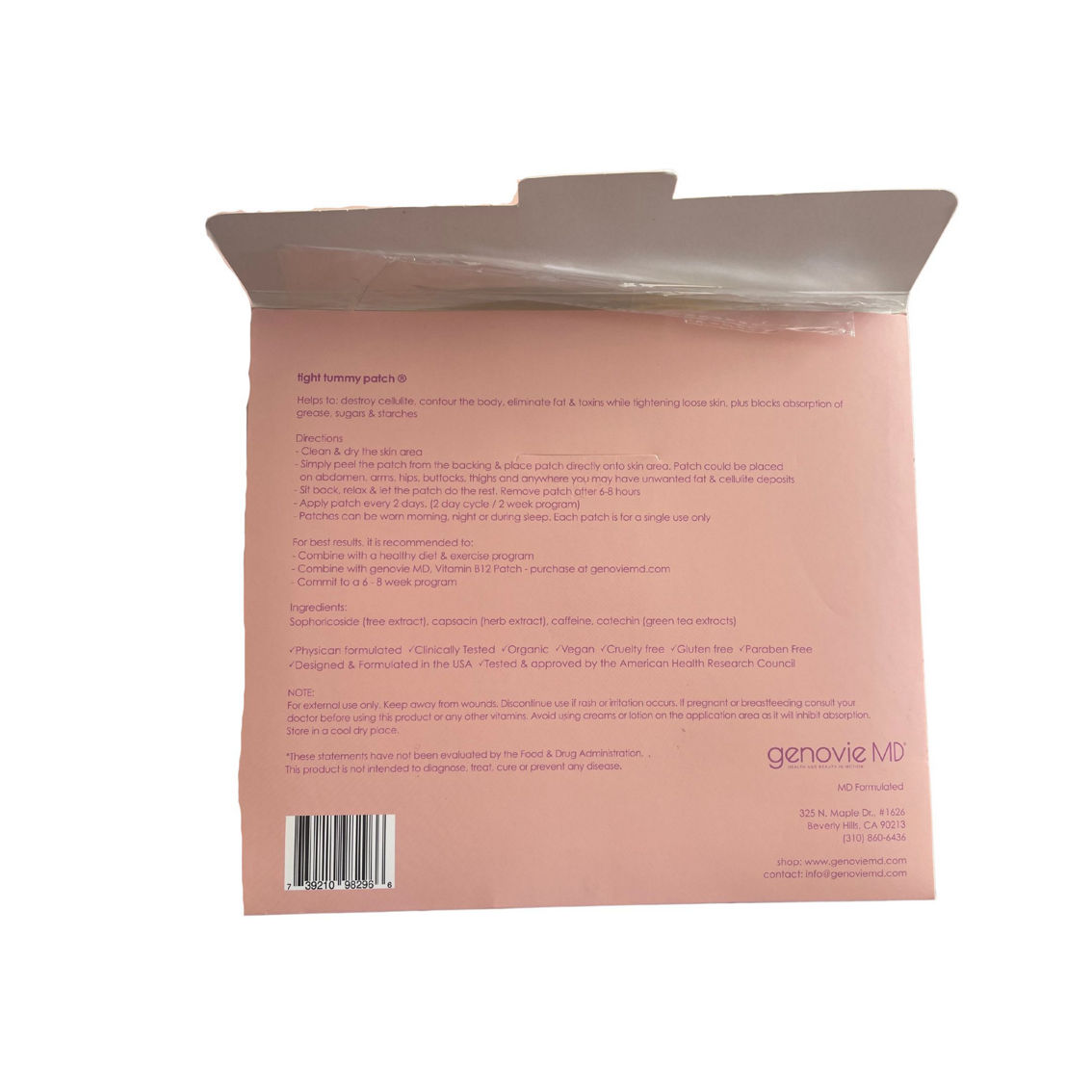 Genovie MD All Natural Tight Tummy Patch Applicator - Image 2 of 5