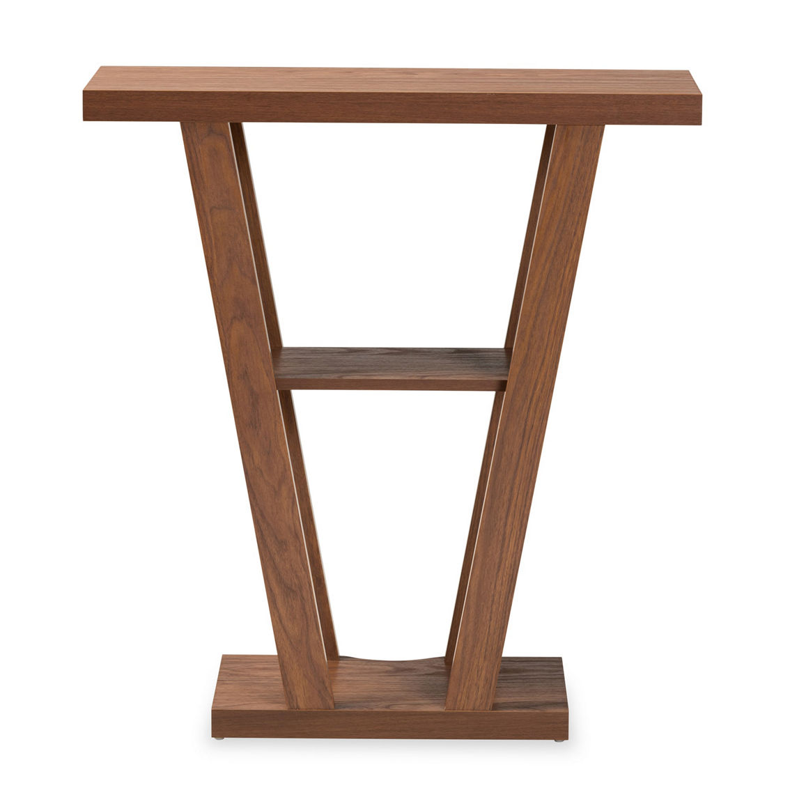 Baxton Studio Boone Walnut Brown Finished Wood Console Table - Image 4 of 5