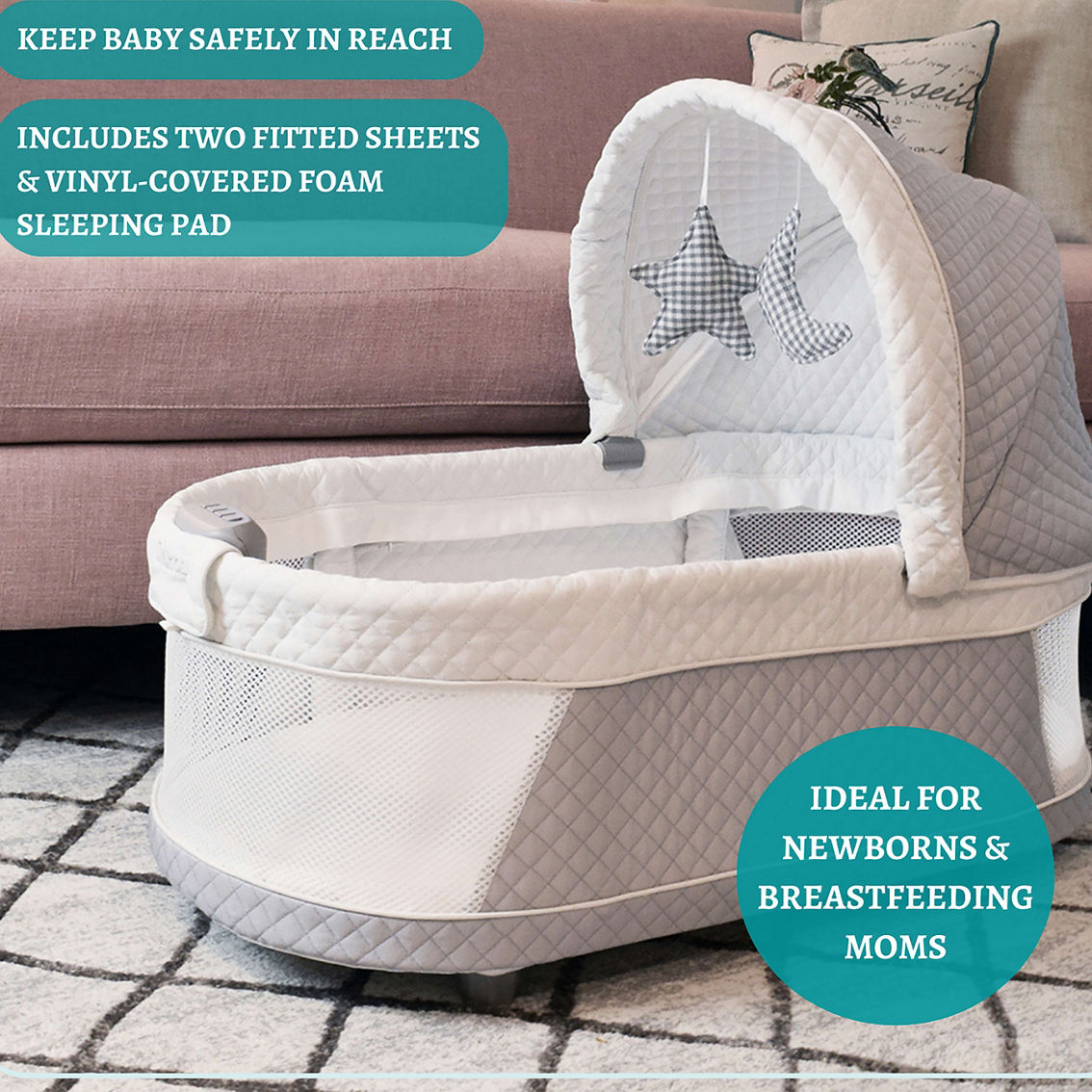 TruBliss Journey 2-in-1 Bassinet - Image 5 of 5