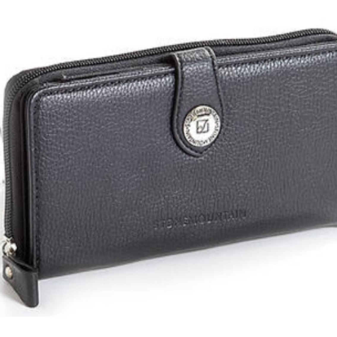 Stone Mountain Ludlow Leather Tab Zip Around Wallet Clutch GiftBox - Image 2 of 5