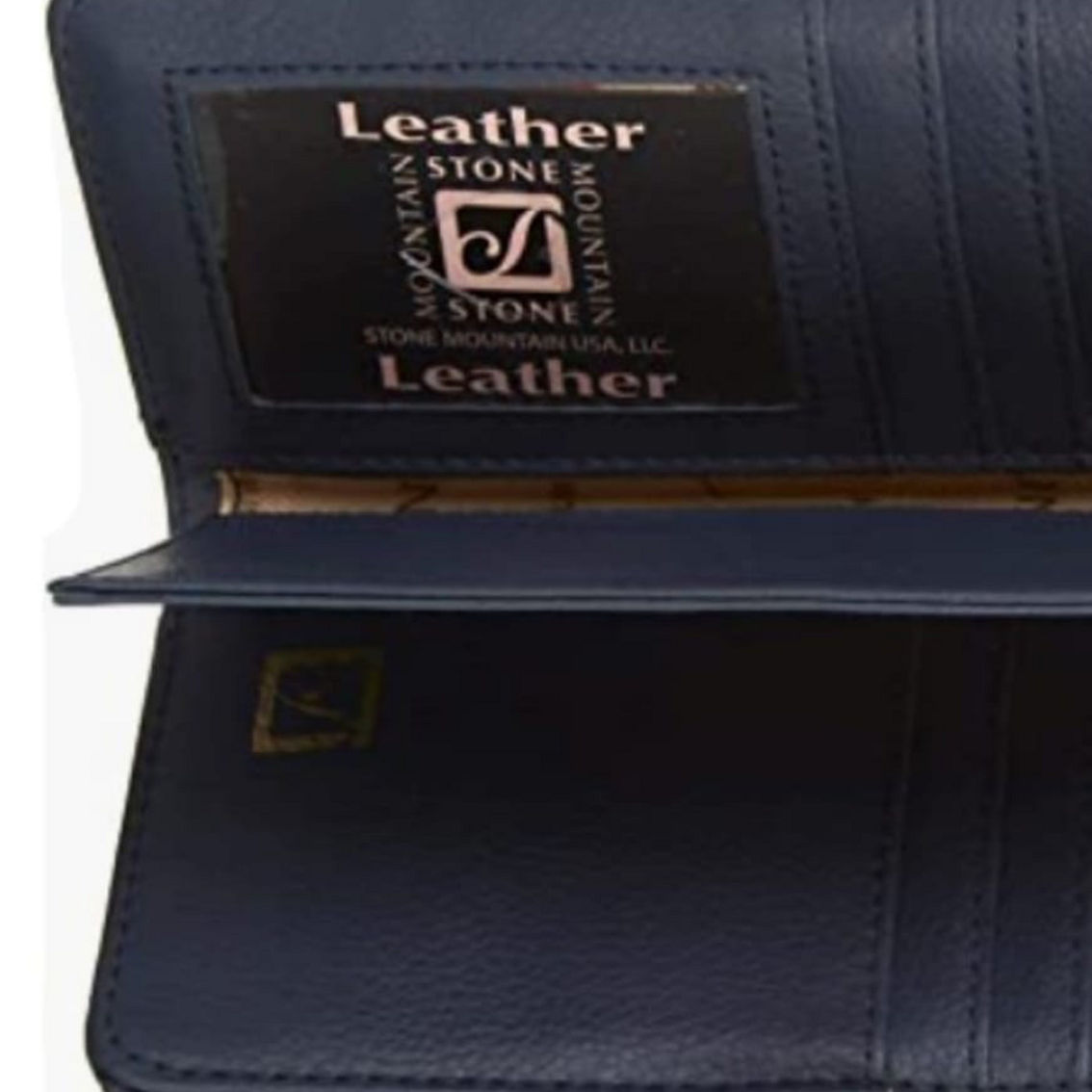 Stone Mountain Ludlow Leather Tab Zip Around Wallet Clutch GiftBox - Image 3 of 5