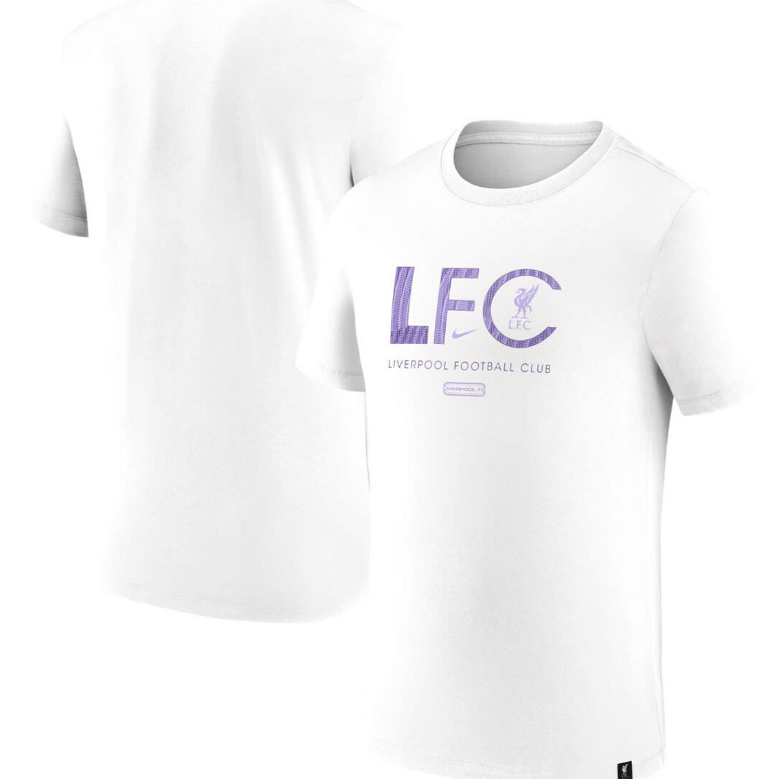 Nike Men's White Liverpool Mercurial Sleeve T-Shirt - Image 2 of 4