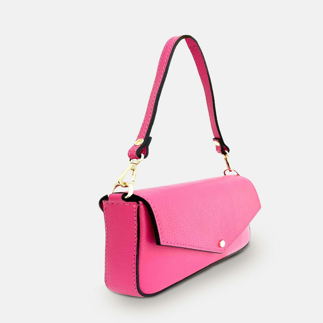The Munro Barbie Pink Leather Shoulder Bag - Image 5 of 5