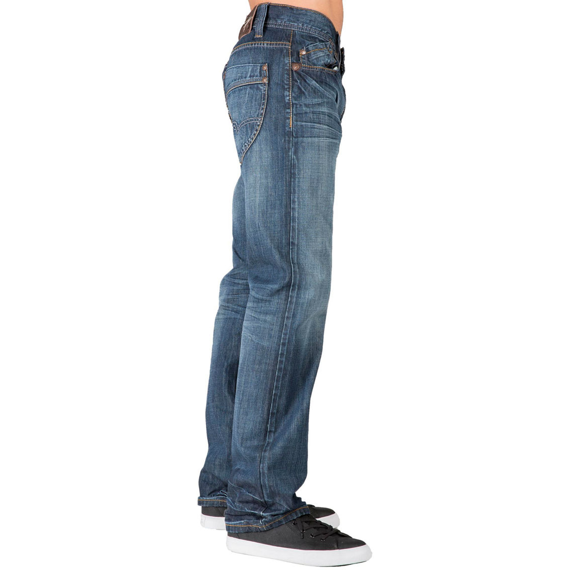 Level 7 Relaxed Straight Jeans - Image 3 of 4
