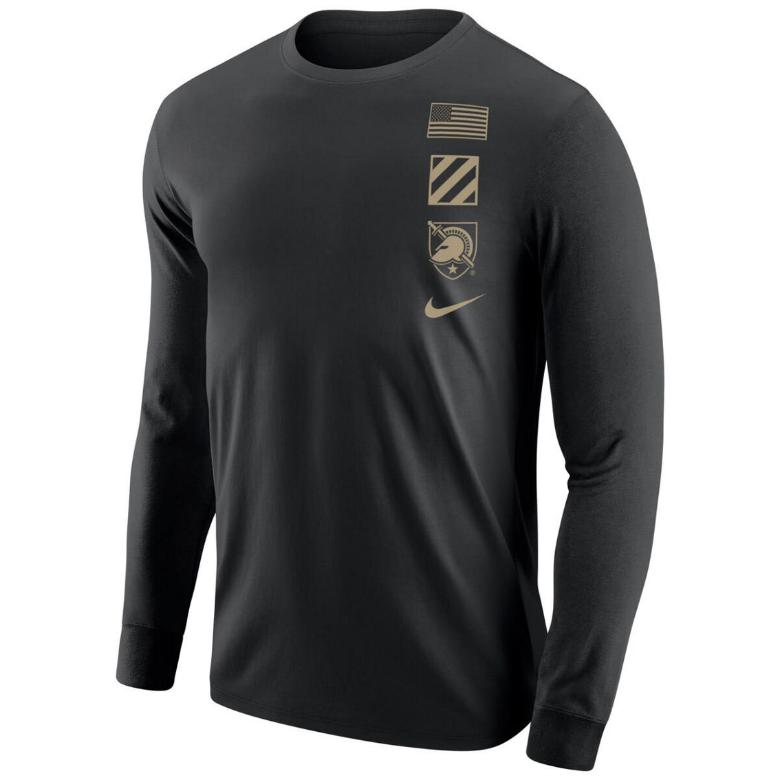 Nike Men's Black Army Black Knights 2023 Rivalry Collection Long Sleeve ...