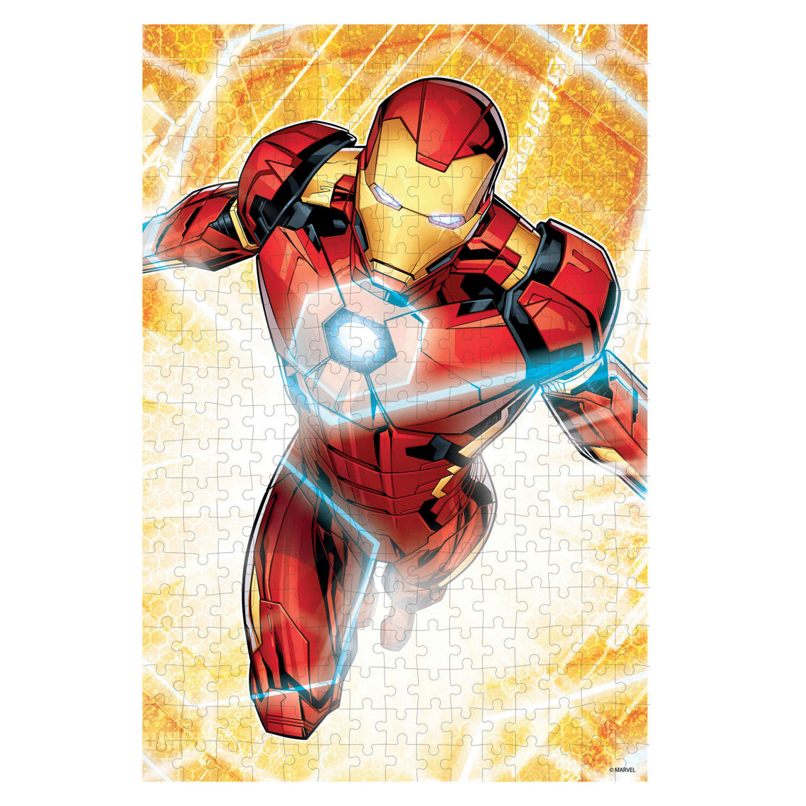 Prime 3D Marvel Avengers Iron Man 3D Lenticular Puzzle in a Shaped Tin: 300 Pcs - Image 4 of 5