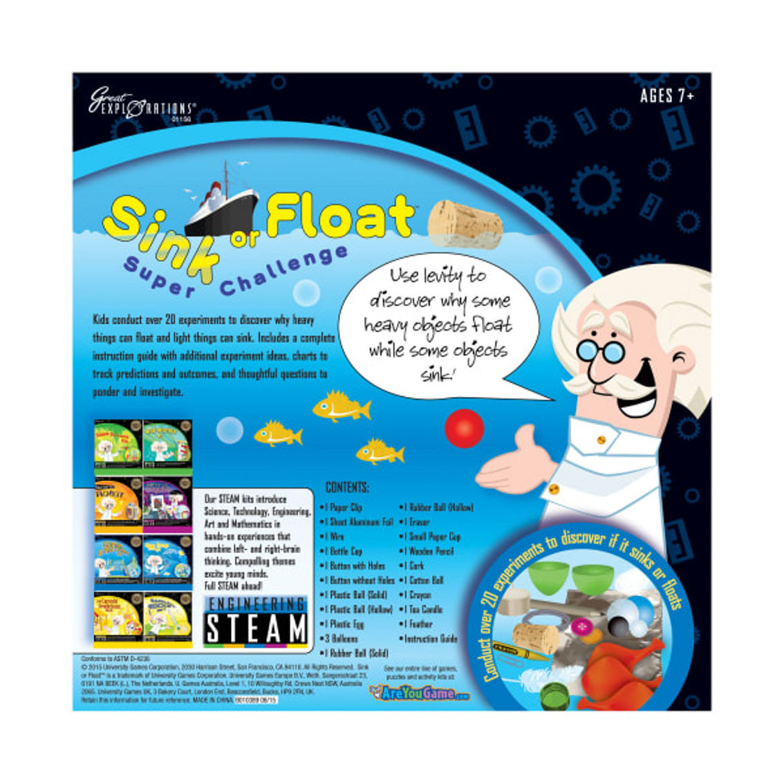 Great Explorations STEAM Learning System Engineering: Sink or Float Super Challenge - Image 2 of 5